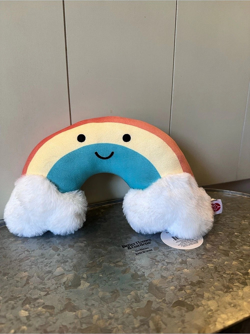 Mary Meyer Rainbow Plush Cloud Pillow NWT